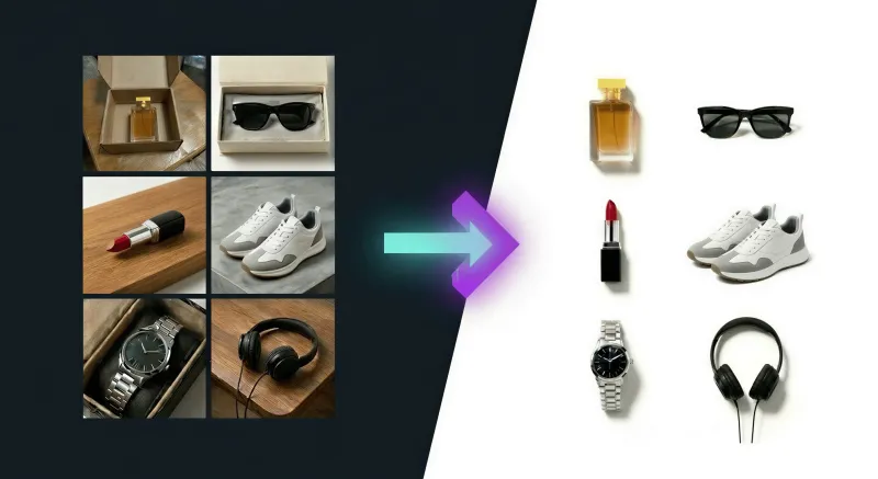 Batch processing dashboard with multiple products